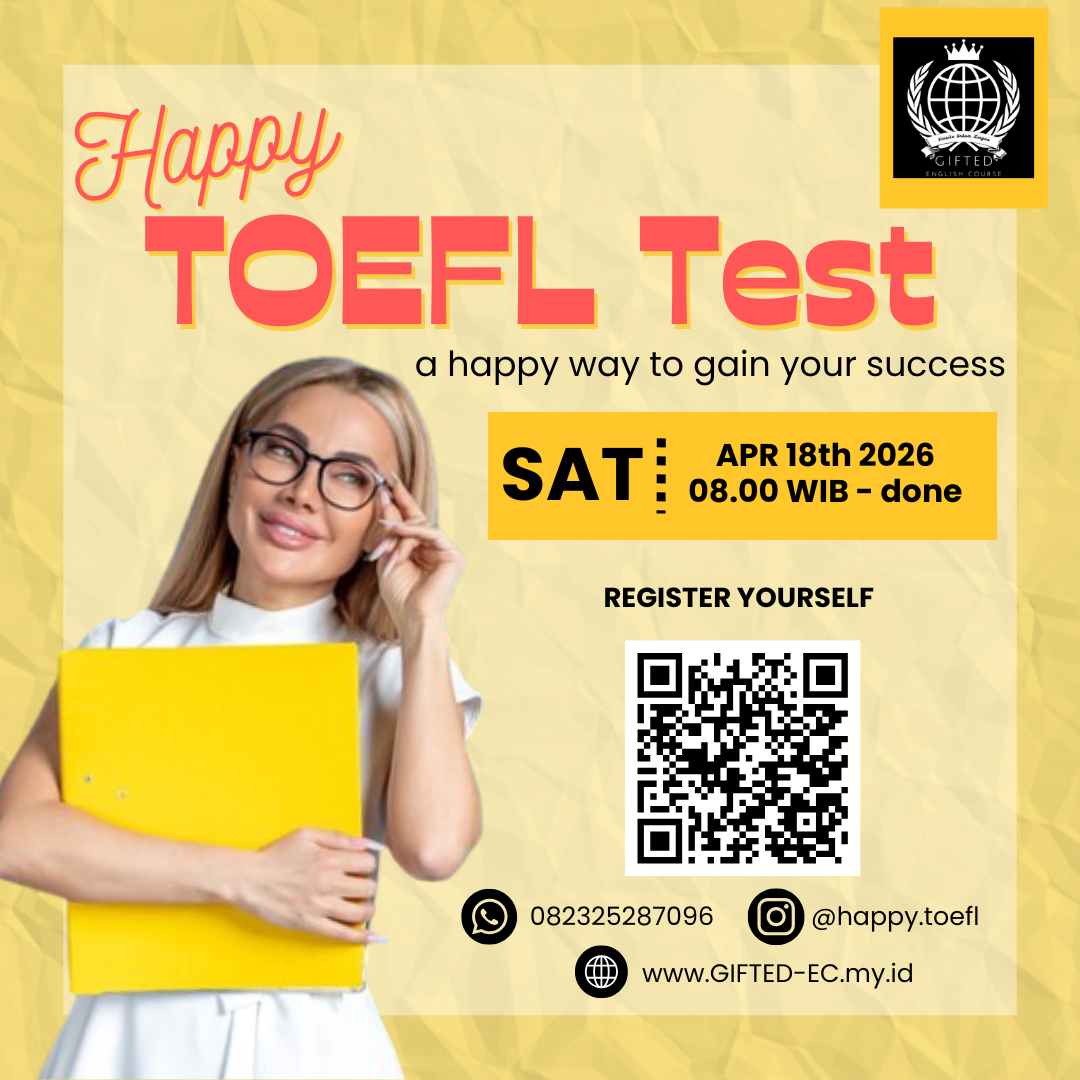 Happy TOEFL Test